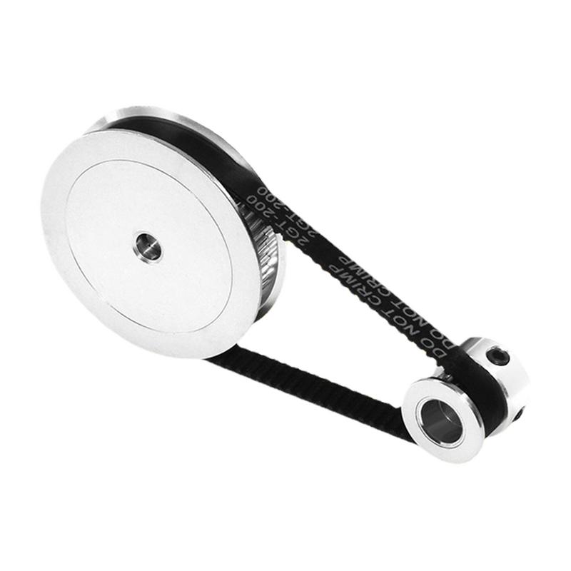 20 And 60 Teeth Synchronous Wheel 20 And 60 Teeth 2GT Synchronous Wheel Motor Aluminum Timing Pulley Mechanical With 6mm Belt China Mainland