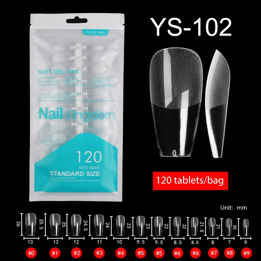 Przezroczysta, niebrudząca, matowa, noszona na całej powierzchni, pełna krycie paznokci, sztuczny manicure