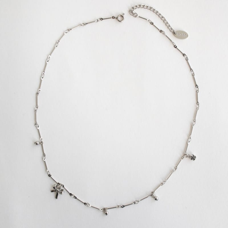 MERRYMOTIVE Romantic Things with Bar Chain Necklace