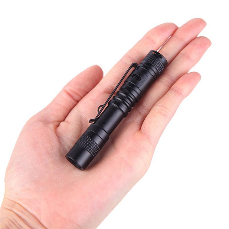 Pocket Torch Powerful Led Lantern Aaa Battery For Camping Hunting Portable Mini Pen Led Flashlight Waterproof Pen Light