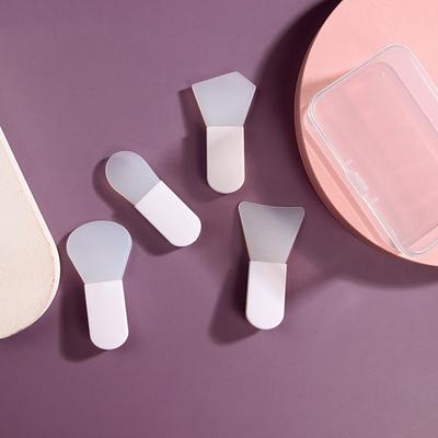 3 pezzi in silicone per il viso maschera di fango pennello per miscelazione trucco cosmetico strumenti di bellezza