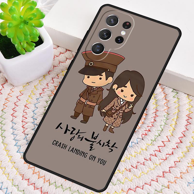

Crash Landing On You Bumper Phone Case for Samsung Galaxy note 10 pro S26 Ultra S23 S24 FE S25 S21 S22 PLUS shockproof Cove Galaxy S25 Ultra