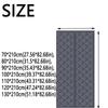 Block Cold Sound Door Cover Curtain Magnetic Coldproof Door Screen  Convenient Access