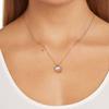 Swarovski Fashion Duo Sunflower Pendant Necklace Women necklace 5213245