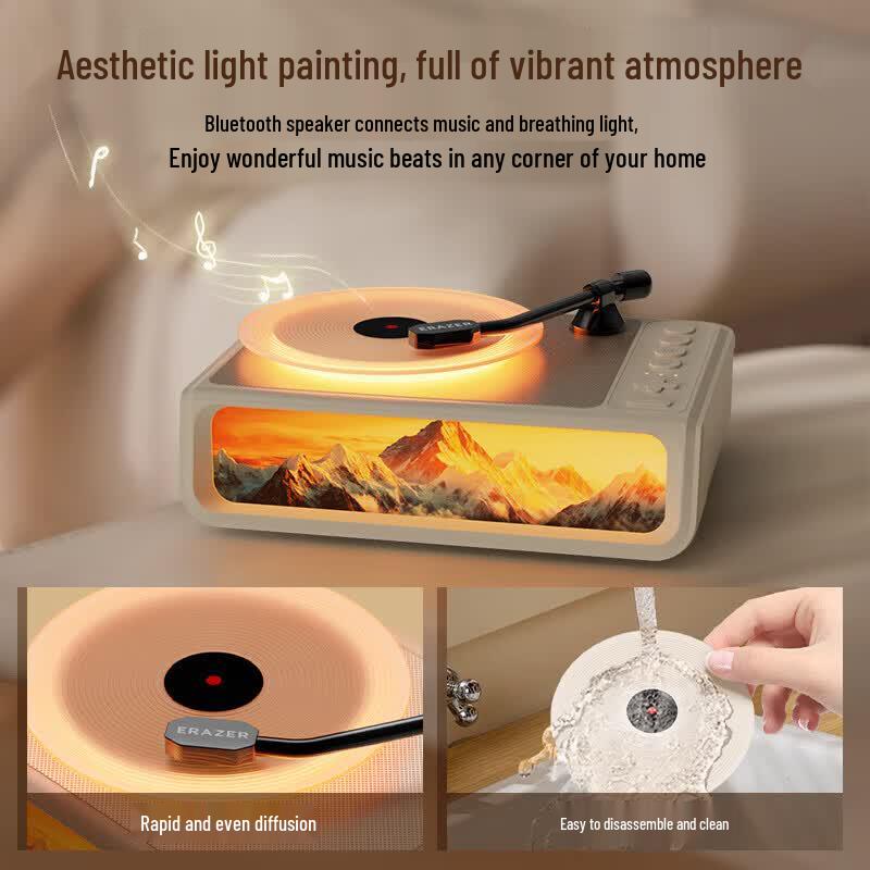 Lenovo B01 Turntable Bluetooth Speaker & Aroma Diffuser (CN version)