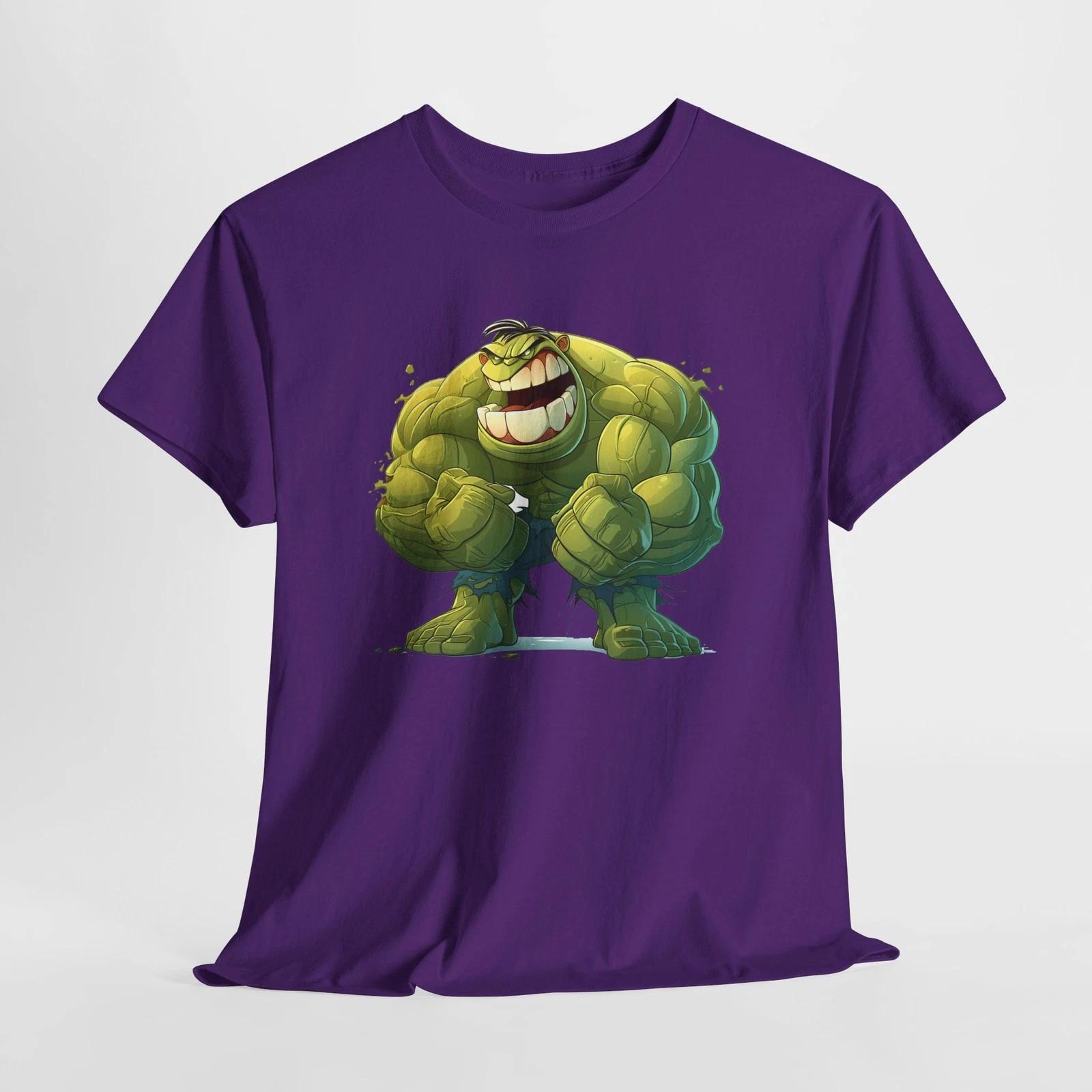Hulk-Inspired Unisex Heavy Cotton Tee | Graphic Tee, Casual Wear, Gift for [...] 3XL