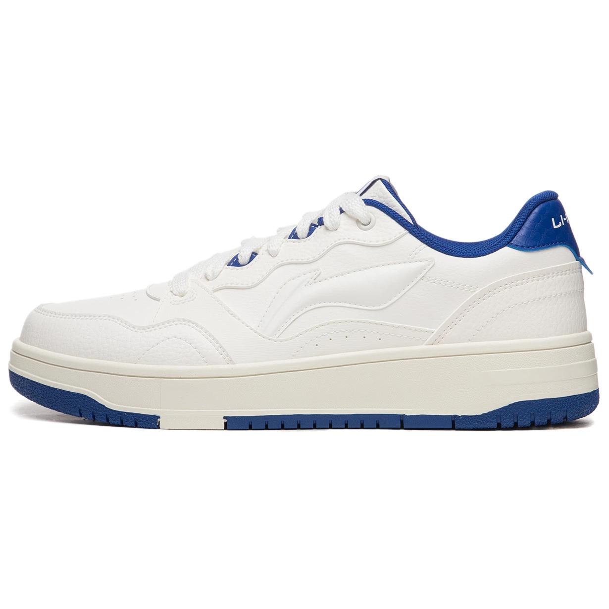 

Новые LiNing Tianji Мягкие Противоскользящие Амортизирующие Износостойкие Низкие Кеды для Скейтборда Мужские Туманно-Белые AGCU317-2 43