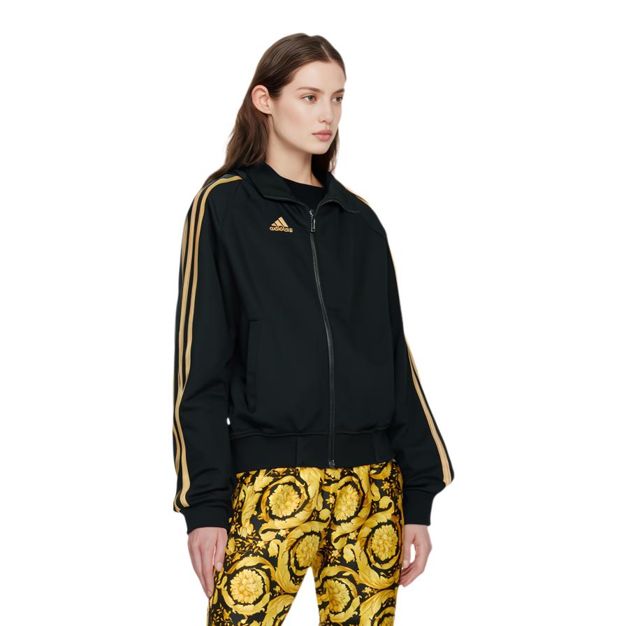 adidas Jackets & Coats Unisex Black Gold TR30J1-BG
