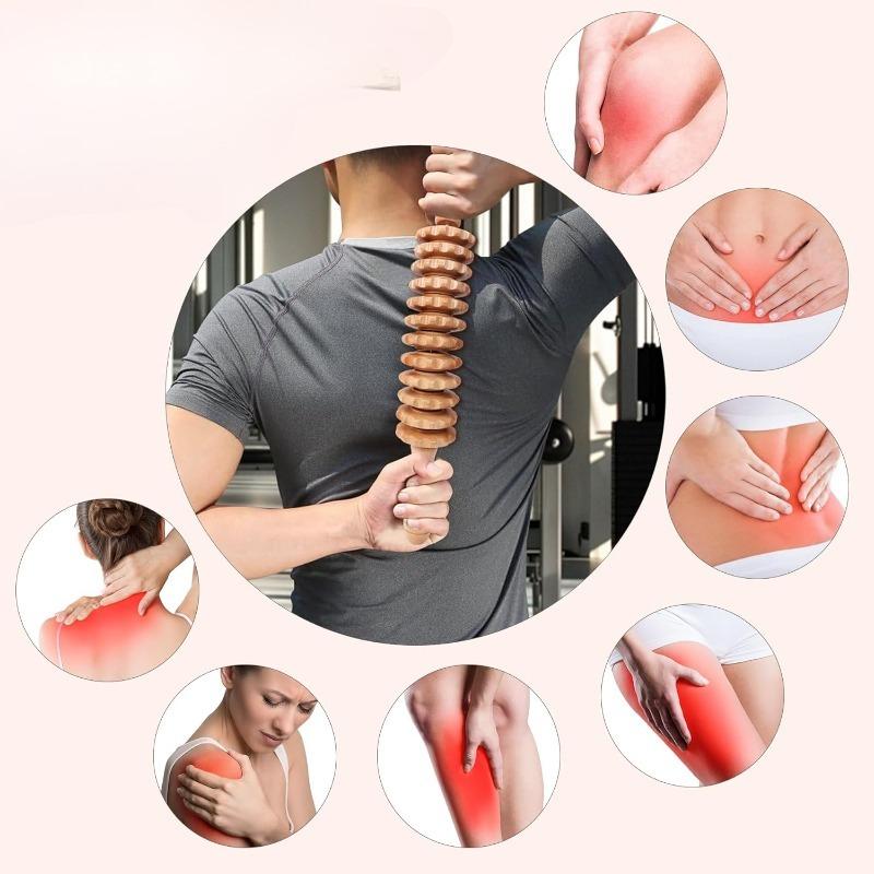 Abdomen and back massage roller - Practical massage tool - Body roller - Fascia relaxer massage stick