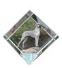 Great Dane – Crystal Cube with a Photo, Photo of a Horse In Crystal |
