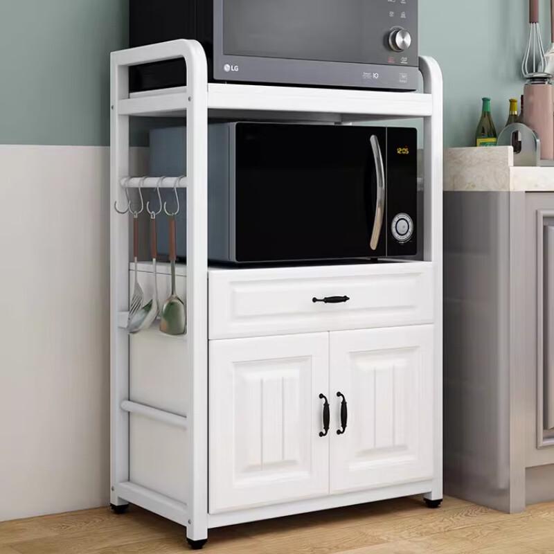 Yingbai 3-Tier Kitchen Storage Cabinet with Doors & Drawer