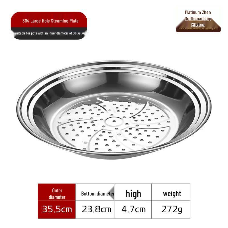 304 Stainless Steel Multifunctional Steamer Rack for Wok