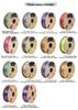 Factory Direct 3D Silk Printing Filament Hot Sale 1.75mm Two-Color or Three-Color PLA Plastic Rods