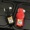 2pcs Battery Terminal Cable Clamp Negative + Positive Top-Post for Toyota for Cars and Truck Accessories