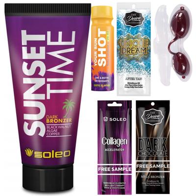 Soleo Sunset Time Bronzing Lotion with Free Gifts