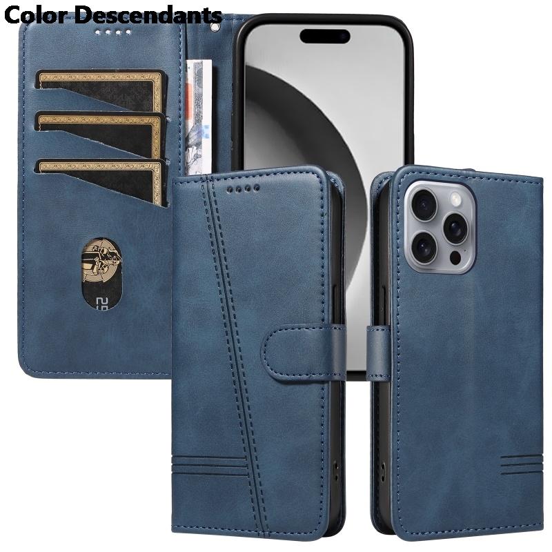 Magnetic Leather Wallet Card Phone Case For Google Pixel 9 Pro XL 9A 8 8A 7 7A Pixel9 Pixel8 Pixel7 Flip Purse Holder Cover Etui