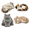 Special-shaped Cat Floor Mat Absorbent Animal Door Mat Cute Cat Shaped Rug  Bedroom Decor