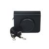 PU Leather Instant Camera Case Shockproof Anti Scratch Storage Bag Solid Color Portable for Kodak Mini Shot 3 Retro C300R