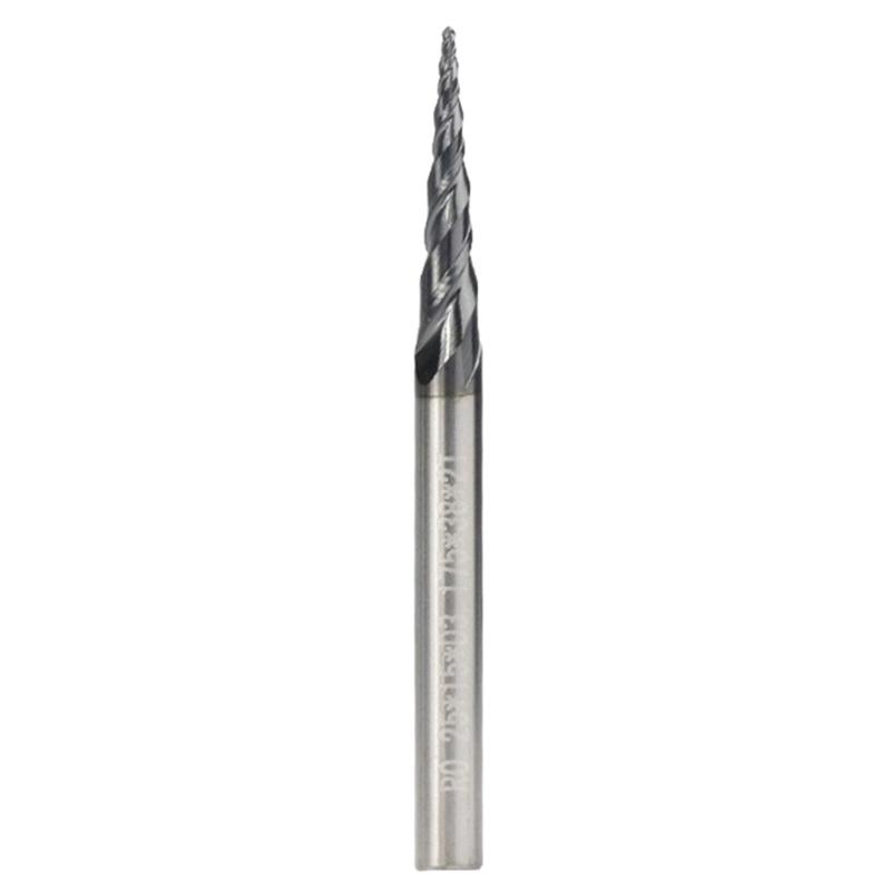 

Professional Tapered Endmill Ball Nose Router Bits CNC Engraver Solid Carbide R0.25/0.5/0.75/1.0 Multipurpose Hand Tool R0.25*15*3.175*40