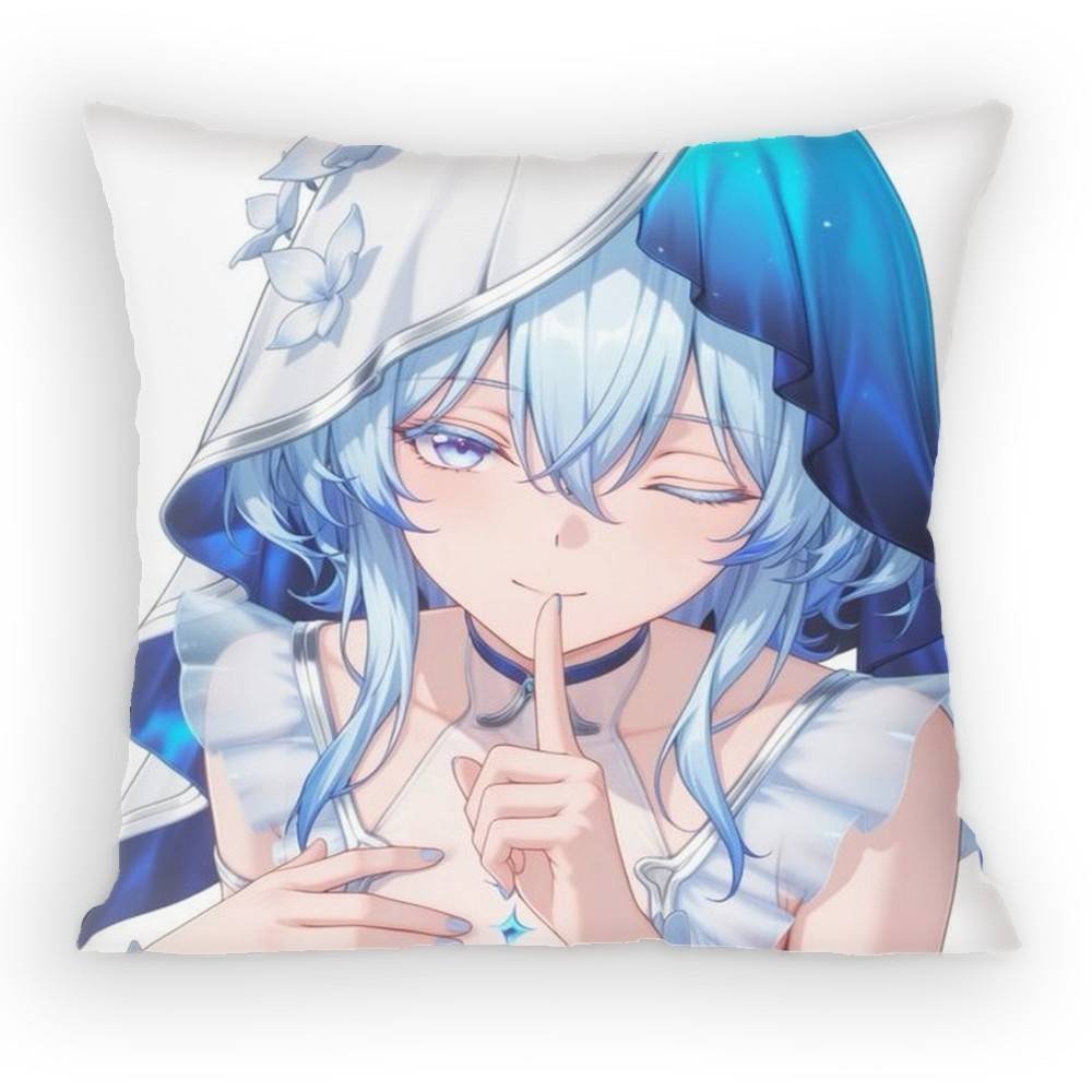 Open world Game Wuthering Waves Shorekeeper Pillow Case Antidustmite Pillowcase Invisible zipper Sofa cushion cover for bedroom