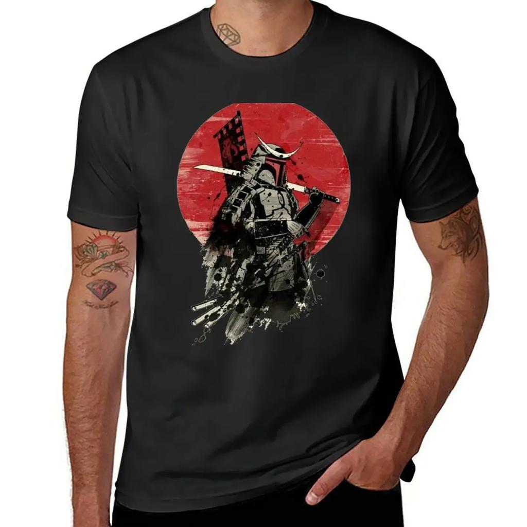 Mando Samurai T-Shirt summer tops Blouse tshirts for men
