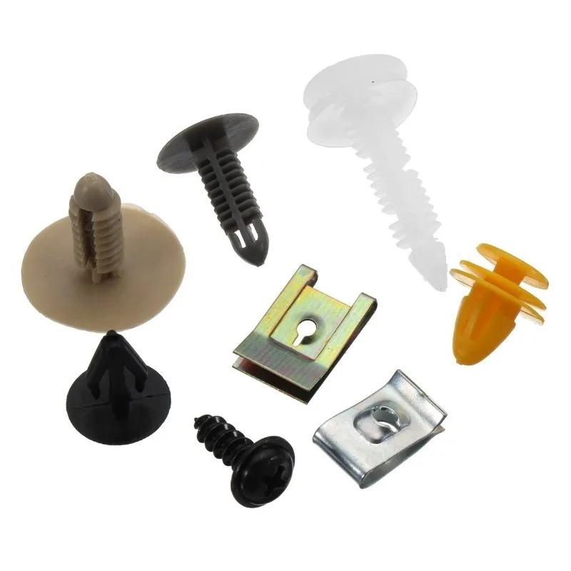 30 Kinds of 500PCS Automobile Mixed Bumper Leaf Fixer Rivets Latch Door Ceiling Fender Base Expansion Adhesive Buckle Accessorie