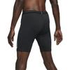 Men's Nike Solid Color Logo Printing Slim Fit Sports Shorts Black DA1429-010