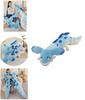 Customizable Blue Dragon Plush Toy With Pp Cotton Filling For Girls