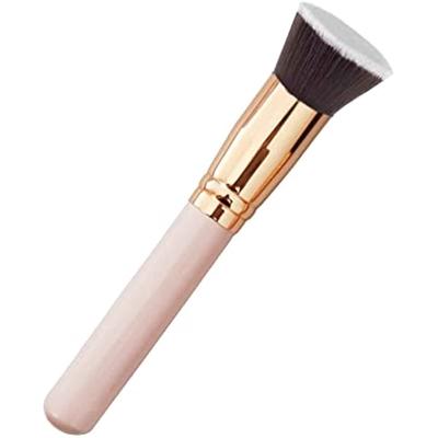 Foundation Brush With Flat Tip For Polishing, Blending And Smoothing Face Makeup