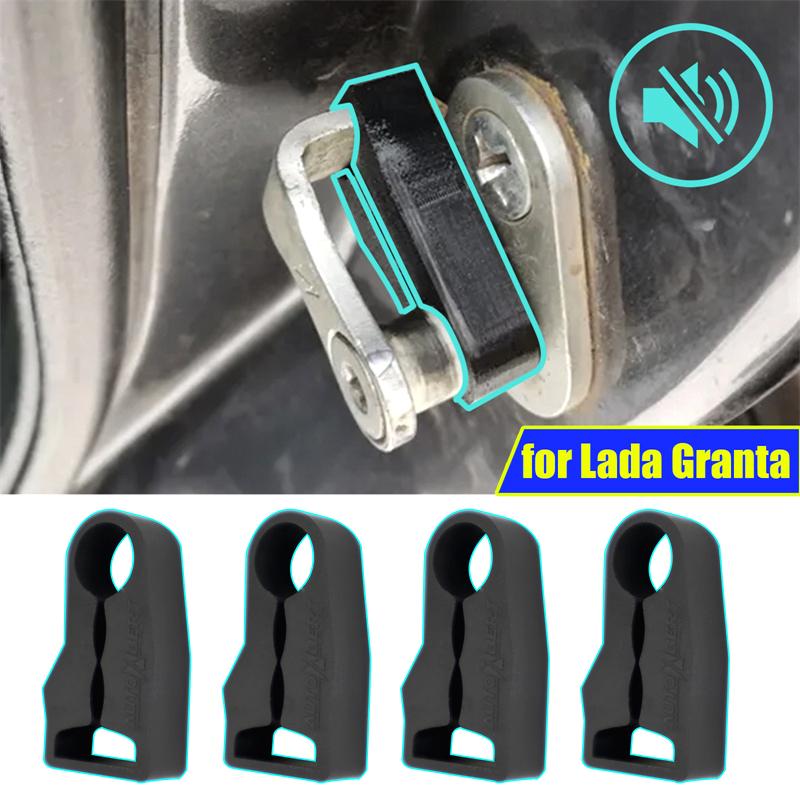 4Pcs Universal Door Lock Damper Buffer Deadener Seal Shock-Absorbing Damping Protector Car Sound Damper Door Lock Buffer