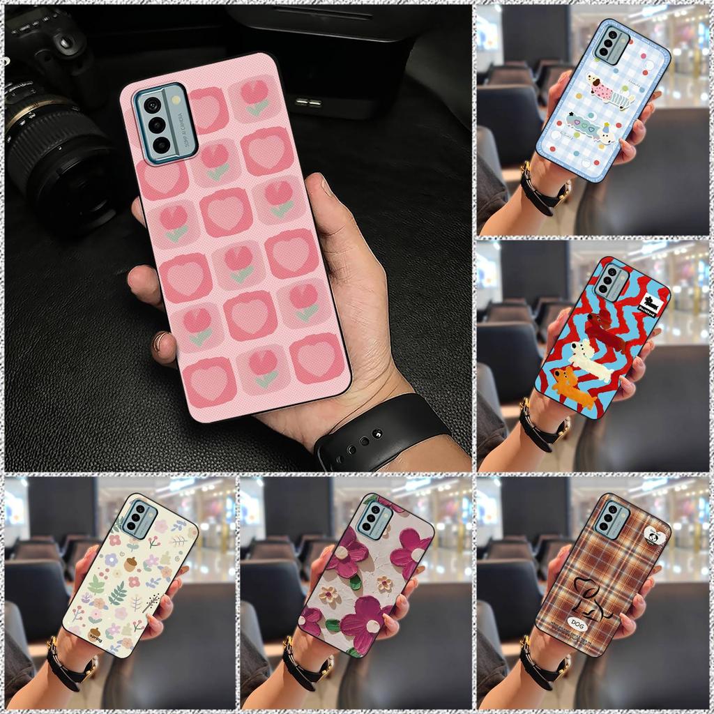 Anti-dust Silicone Phone Case For Nokia G22 Fashion Design Animals TPU Anti-knock Cute Full wrap Back Cover Waterproof