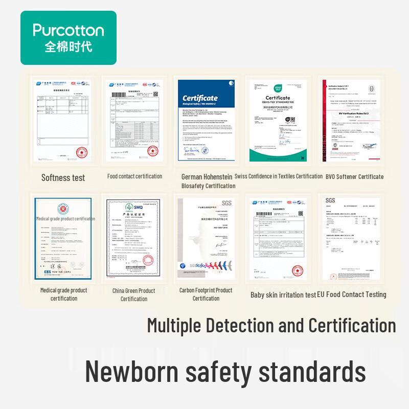PurCotton 100% Cotton Dry & Wet Wipes