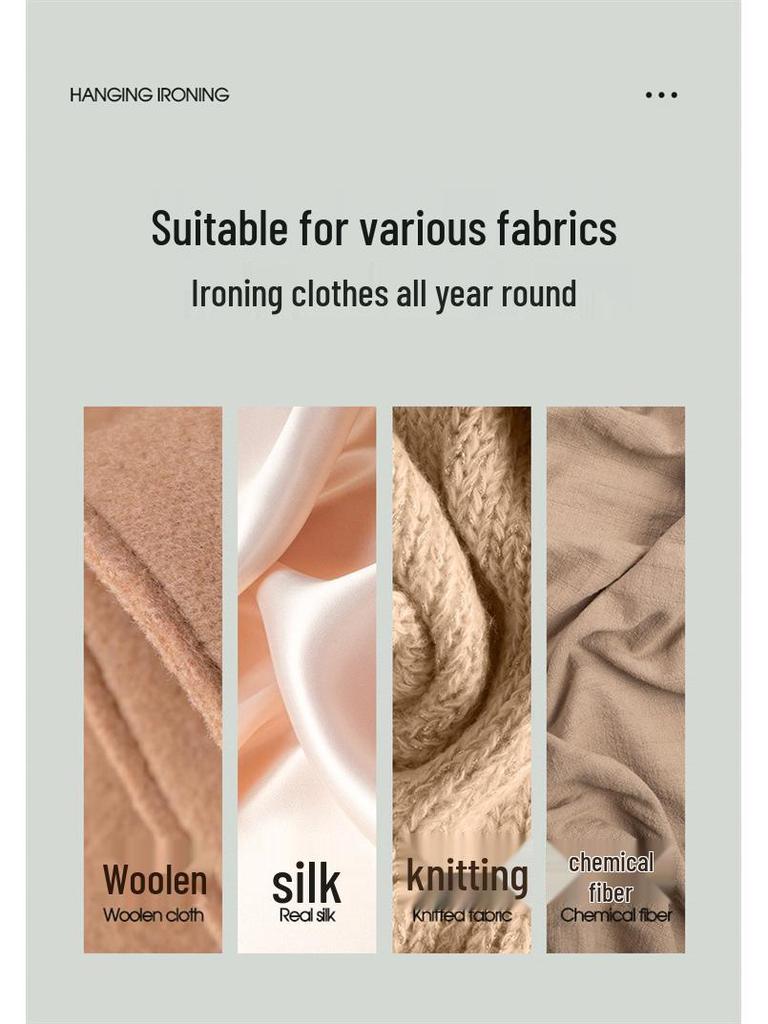Portable Folding Mini Garment Steamer: Lightweight Handheld Electric Iron for Travel