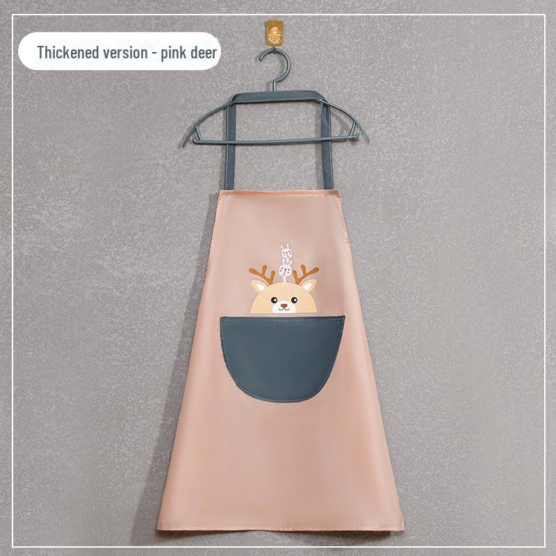 

«Водонепроницаемый, маслостойкий, устойчивый к грязи и пятнам кухонный фартук»