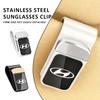 For Hyundai Car Sun Visor Glasses Holder Eyeglass Mount Compact Clip Interior Accessories Azera GDI I10 I20 I30 I40 Ix20 Ix35 XX1