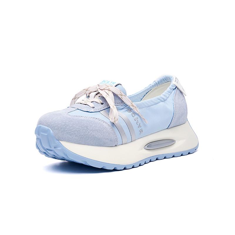 

Shallow mouth one-pedal little white shoes women s 2025 autumn new lightweight thick-soled German training heightening loafers women s shoes 40 синий