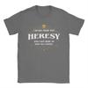 Men's T-Shirts Heresy Wargaming W-Warhammer 40k Fun 100% Cotton Short Sleeve Tee Round Streetwear Oversized Loose Casual Top Y2k