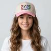 Color-Blocked Breathable Peaked Cap Sun Protection Running Sun Caps Soccer Baseball Cap Sports