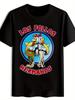 Los Pollos Hermanos Graphic T-shirt - Black Casual Crew Neck Short Sleeve