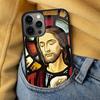 Jesus Christ God Soft Phone Case for iPhone 17 Air 16e Pro max 15 Pro 13 14 Plus 11 12 MagSafe Magnetic Coque