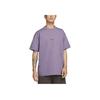 Nike ACG Einfarbige Kleinlogo Rundhals Freizeit Kurzarm T-Shirt Herren Oberteile Lila DQ1816-553
