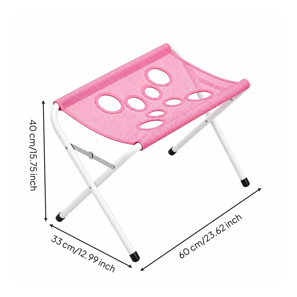 Foldable Pet Bath Table with Mesh Surface Quick-Drying Furniture Sturdy