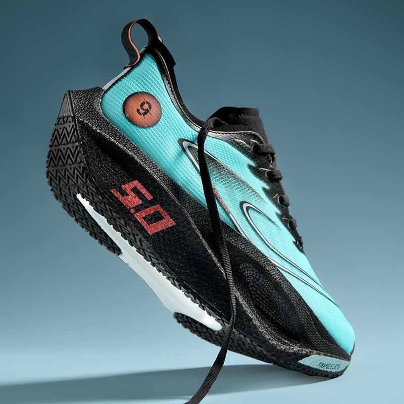 Men's Sports Shoes Cushioning Non-Slip Flat Wear Resistant Sneakers Mesh Breathable Platform Soft Running Shoes for Man