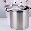 Commercial SUS304 Thick Induction Soup Pot with Lid