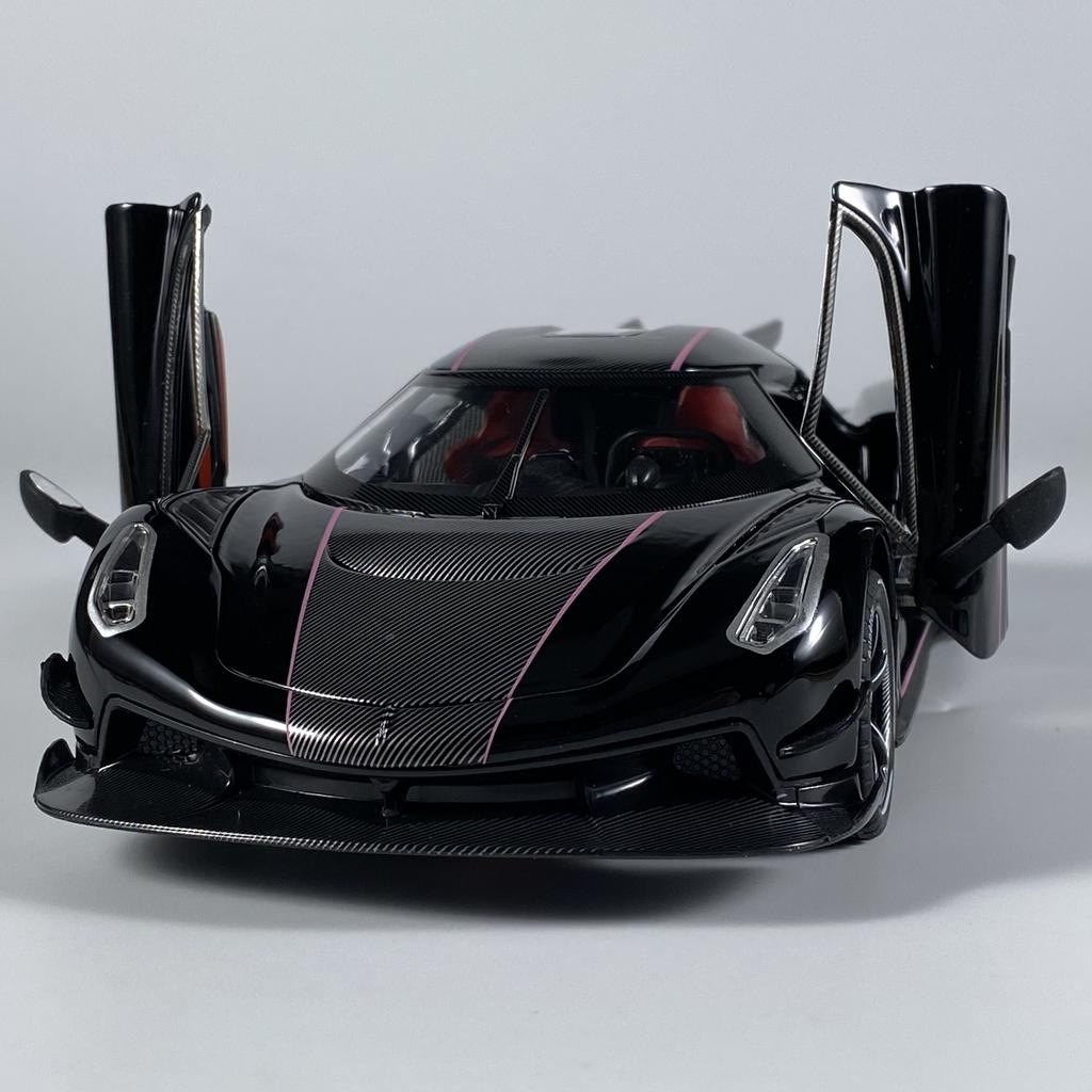 1/24 Jesko Absolut Supercar Alloy Metal Diecast Model Car Trendy Toy Ornaments Decoration Hobby Collection Holiday Present Gifts