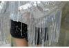 Women's Shiny Sequin Tassel Jacket - European & American Style, Beaded Celebrity Top with Lining