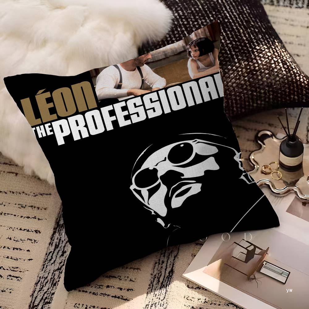 Movie Leon The Professional Pillowcase toon Gift Cushion Cover Bedroom Home Sofa Chair Seat Decor pillow case