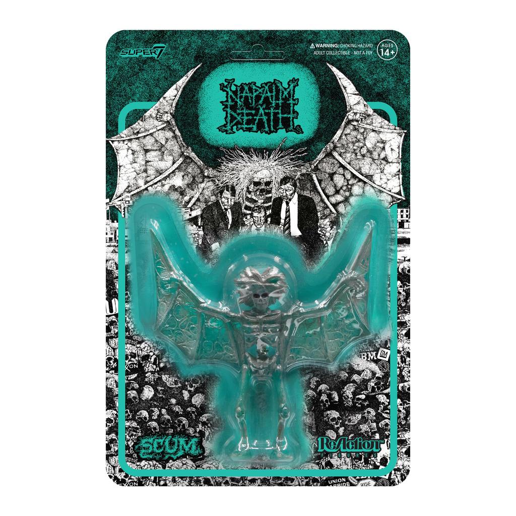 Napalm Death ReAction Figure Scum Demon Super7 - (AQUAMARINE)