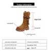 Women's Thick Sole Retro Western Ankle Boots - 2025 Autumn/Winter Fashion Tassel Cowboy Martin Boots