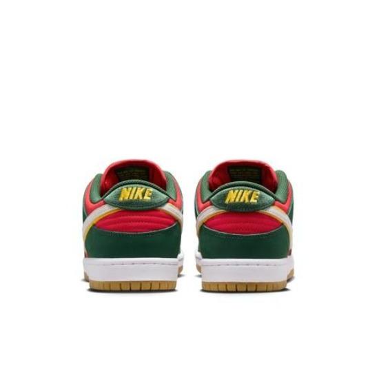 Nike SB Dunk Low PRM Seattle Supersonics Fire Red FZ1287-300 Men's Size